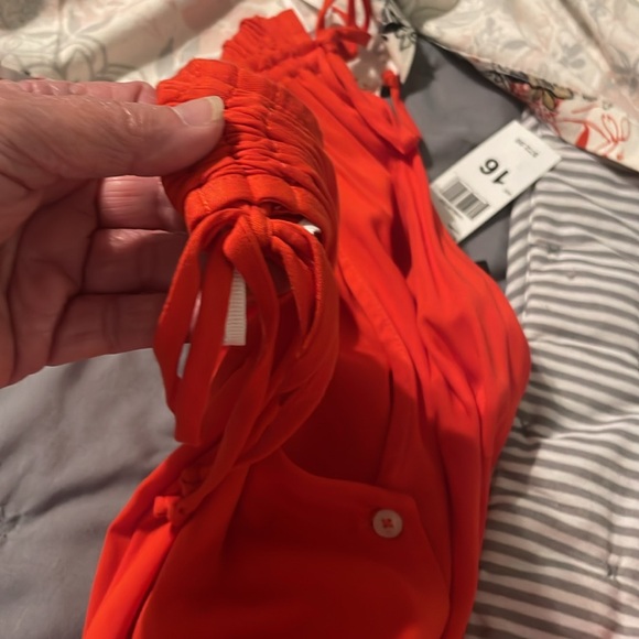 52seven Red Buttoned Tie Front Sundress NWT bundled with adorable short jacket - Picture 7 of 8